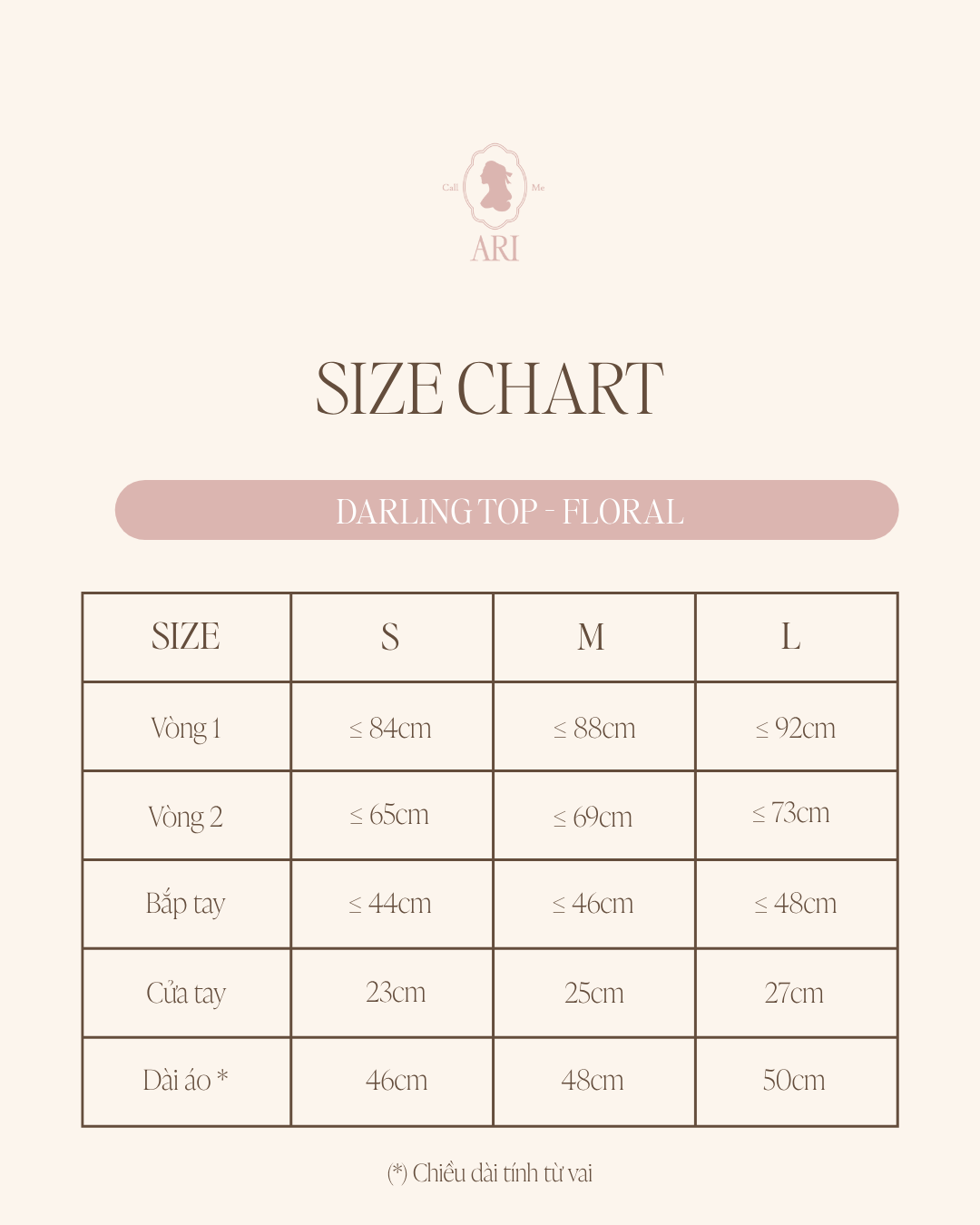  DARLING TOP - FLORAL 