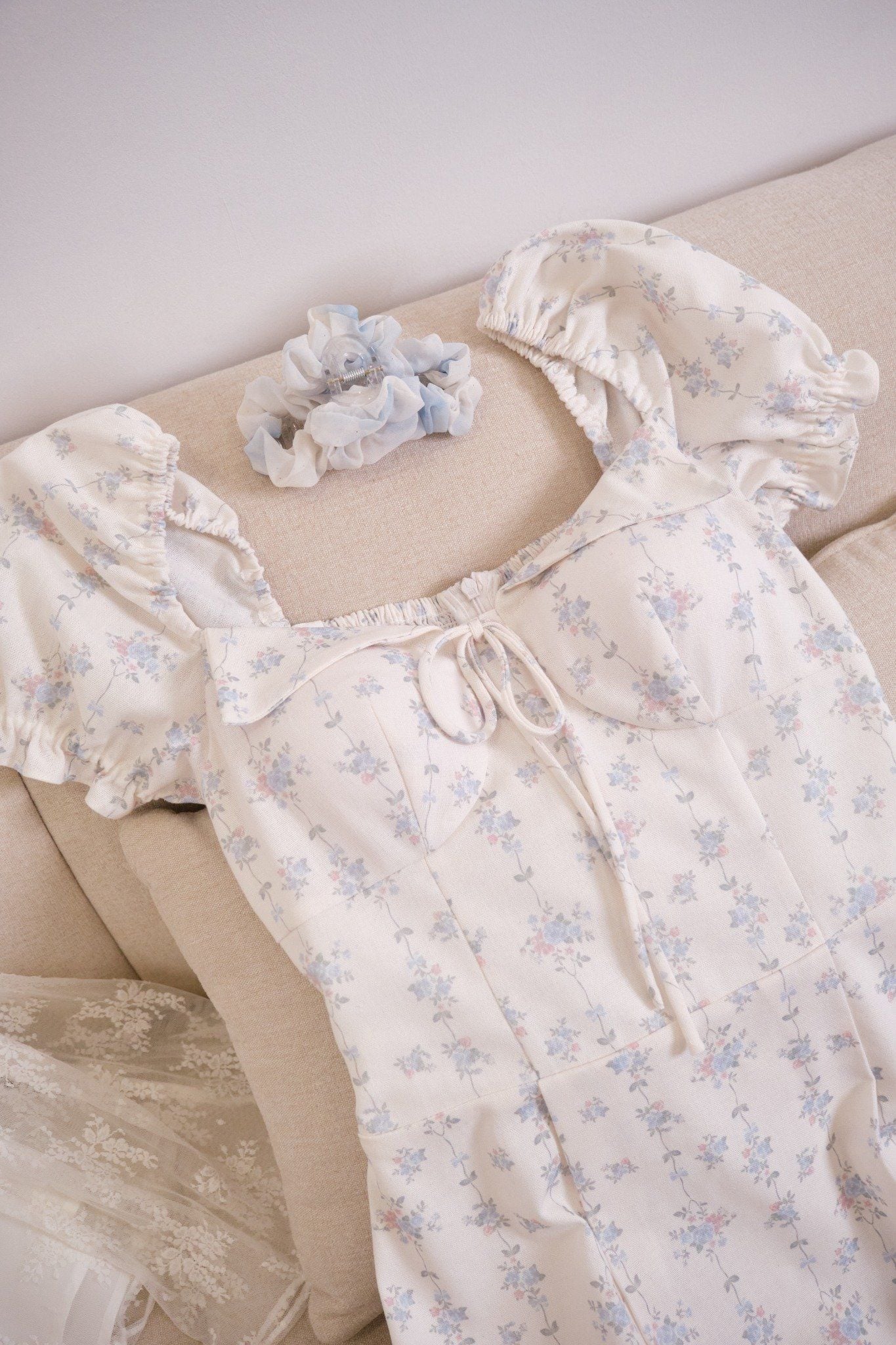  BLUEBERRY MIDI DRESS 