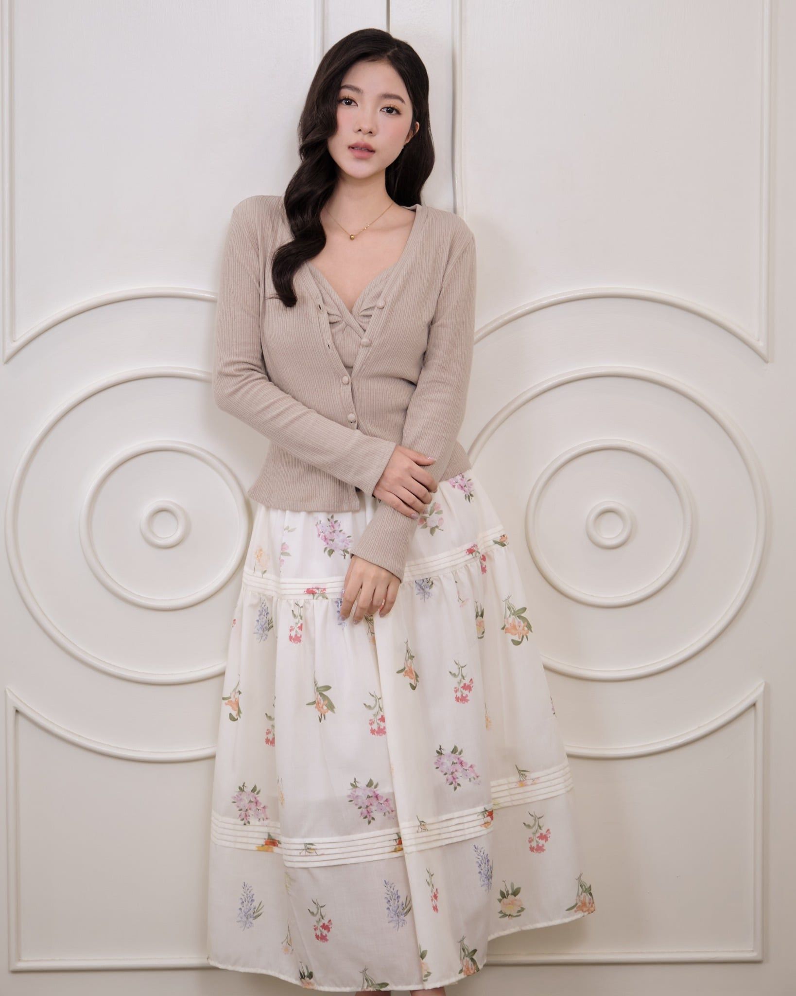  MOONIE SET (CARDIGAN & CAMISOLE) 