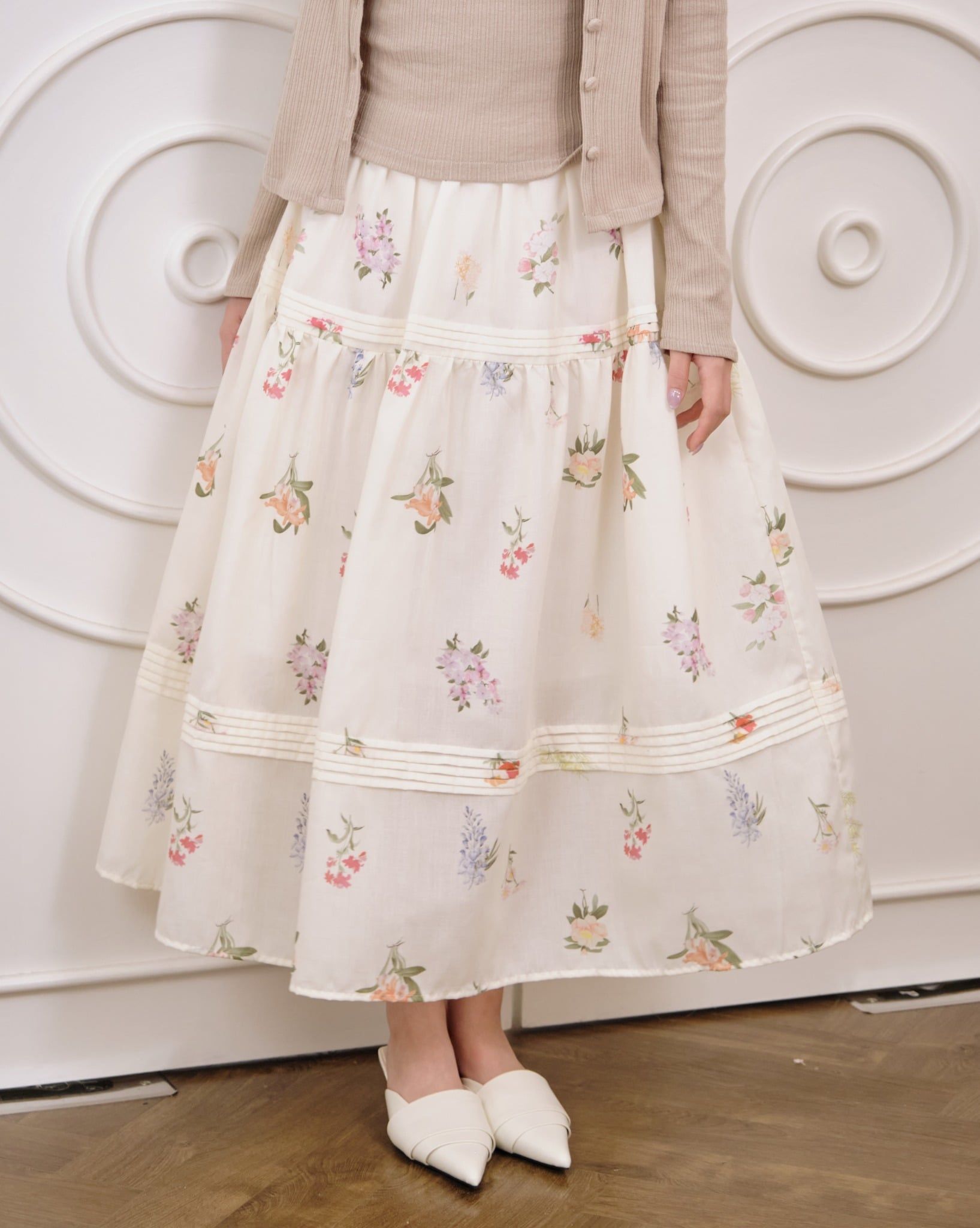  MERRY MIDI SKIRT 