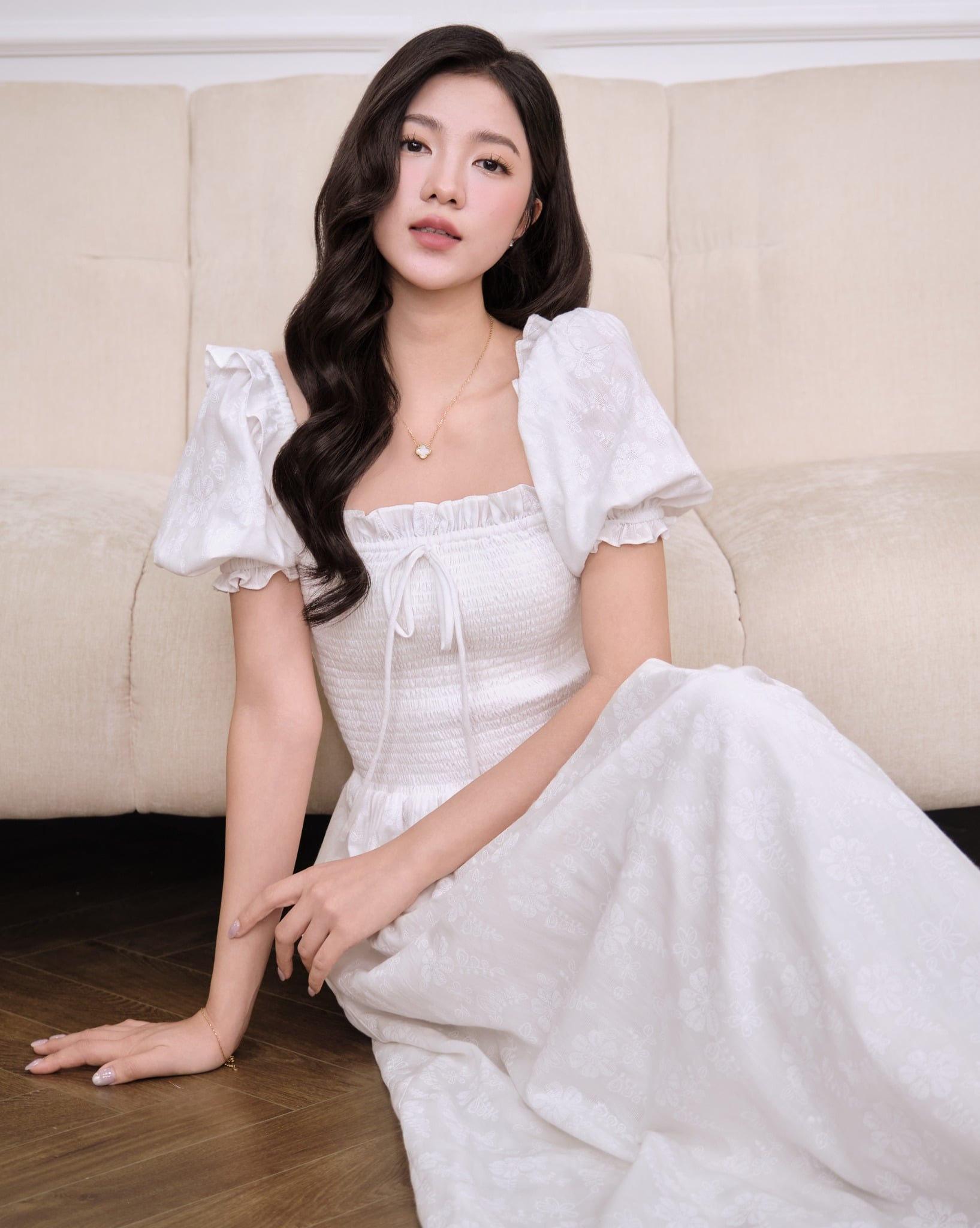  APRICOT BLOSSOM DRESS 