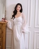  BUTTERFLY CARDIGAN - WHITE 