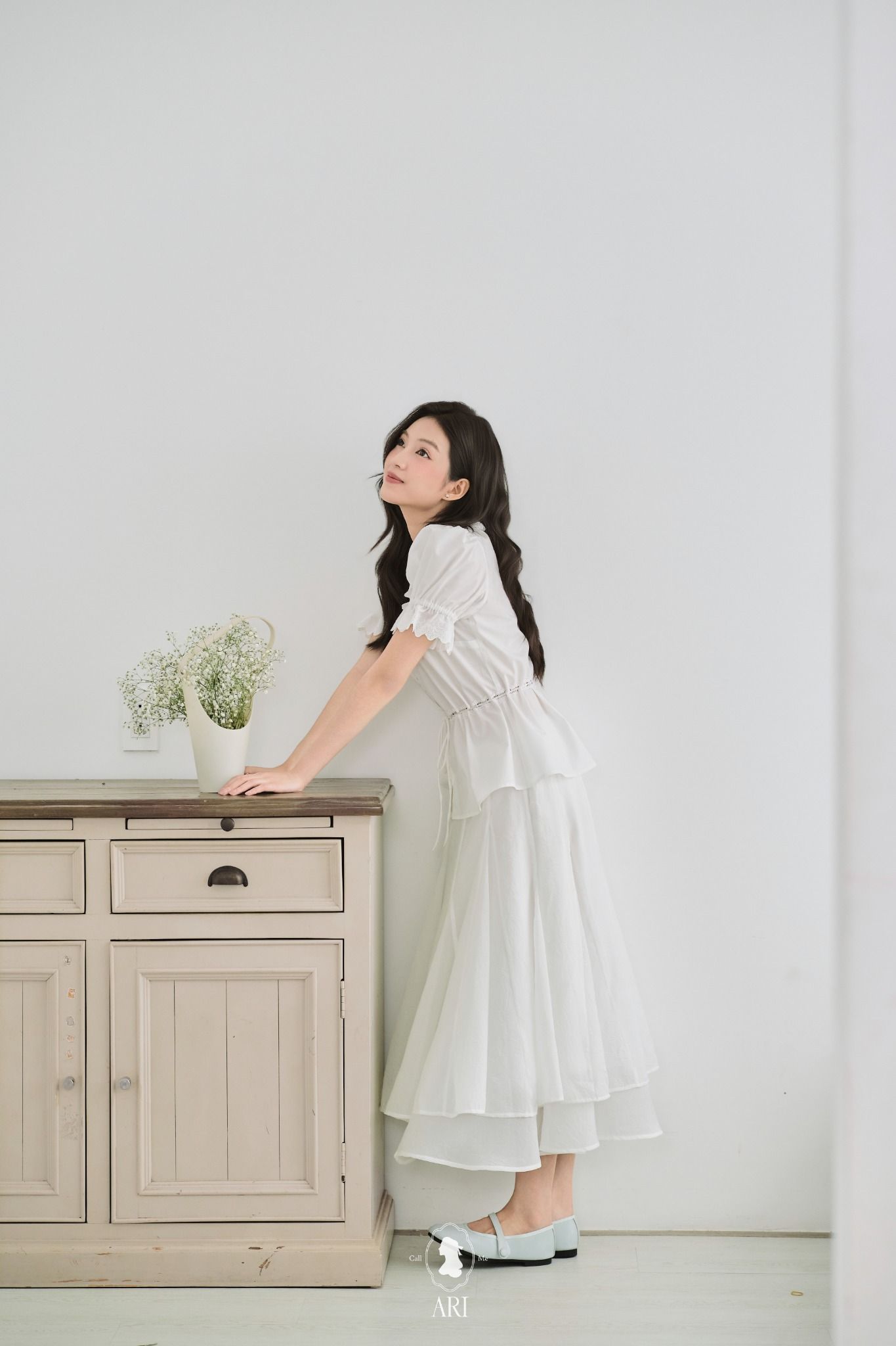  LOTUS MIDI SKIRT 