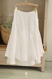  LOTUS MIDI SKIRT 