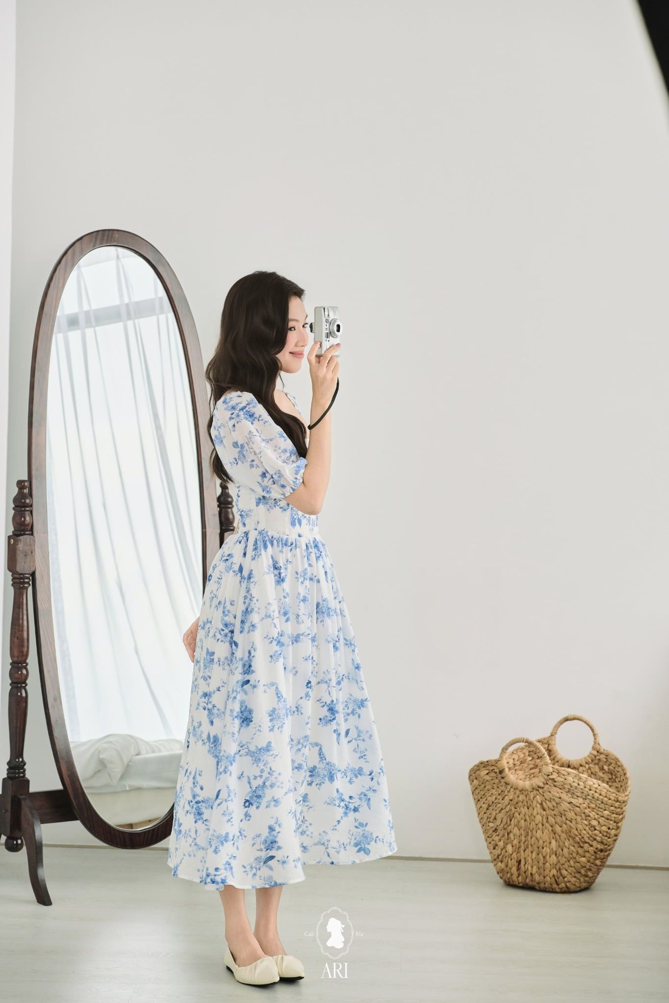  CAMELLIA MIDI DRESS 