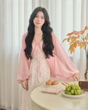  BUTTERFLY CARDIGAN - DUSTY PINK 