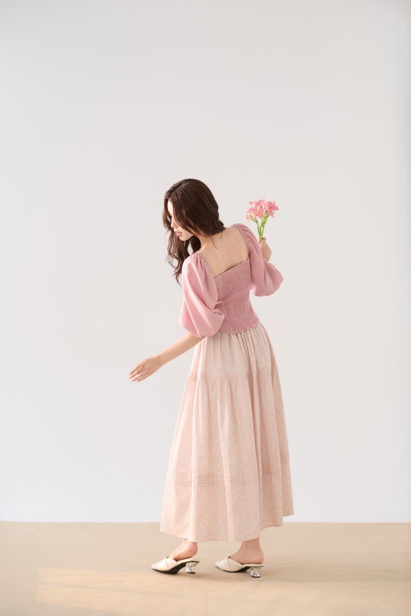  DARLING TOP - DUSTY PINK 