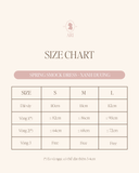  SPRING SMOCK DRESS (3 IN 1)- XANH DƯƠNG 