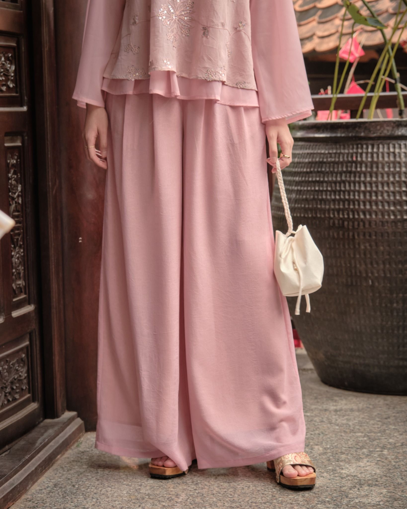  PETAL TROUSERS - PINK 