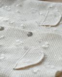  BLOSSOM TWEED JACKET - CREAMY 