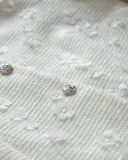  BLOSSOM TWEED JACKET - CREAMY 
