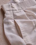  PETAL TROUSERS - NUDE BEIGE 