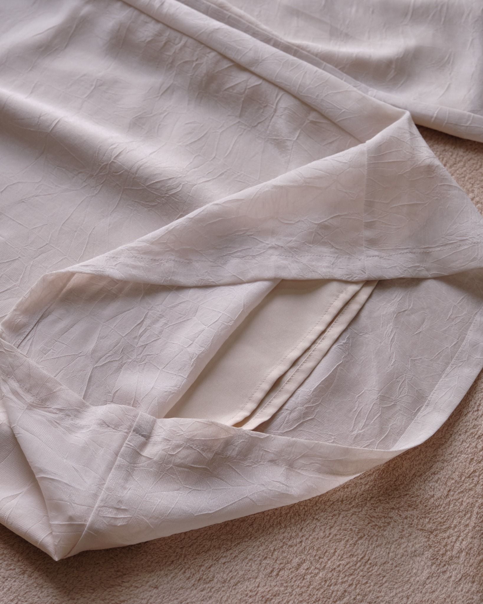  PETAL TROUSERS - NUDE BEIGE 