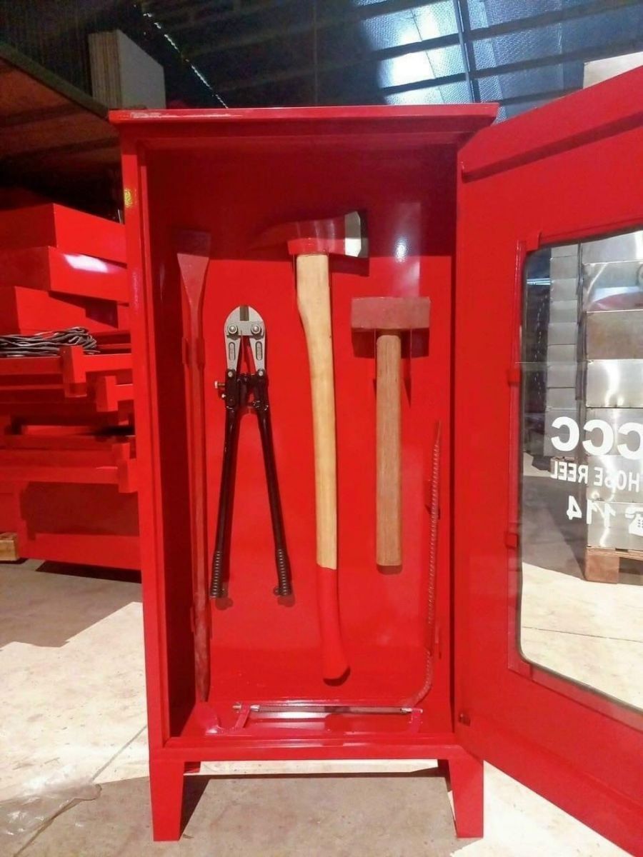  Tủ đựng dụng cụ PCCC, KT: 1000*500*250mm 
