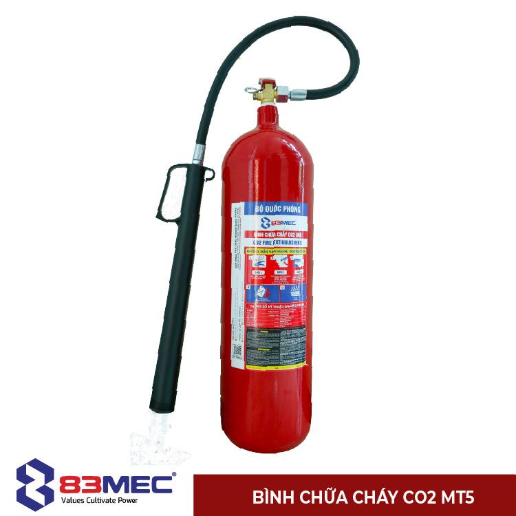  Bình chữa cháy CO2 MT5-83MEC/Bộ Quốc Phòng 
