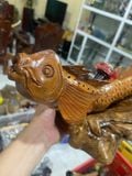  Điếu cày điêu khắc Cá chép hóa rồng 
