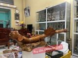  Điếu cày điêu khắc Cá chép hóa rồng 