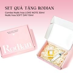 [Set quà tặng] Combo 2 chai nước hoa Love Note 30ml và Soft Day 10ml nhà Rodian