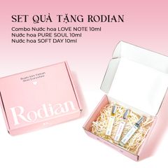 [Set quà tặng] Combo 3 chai nước hoa Pure Soul, Soft Day, Love Note dung tích 10ml nhà Rodian