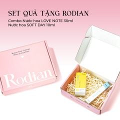 [Set quà tặng] Combo 2 chai nước hoa Love Note 30ml và Soft Day 10ml nhà Rodian