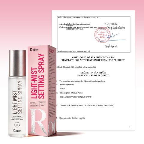 [Set quà tặng] Combo 3 sản phẩm phấn phủ bột màu 02, xịt khóa nền và nước hoa Pure Soul dung tích 30ml nhà Rodian