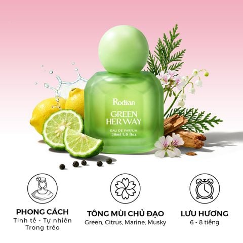 [Pre-Order] NƯỚC HOA NỮ RODIAN GREEN HER WAY