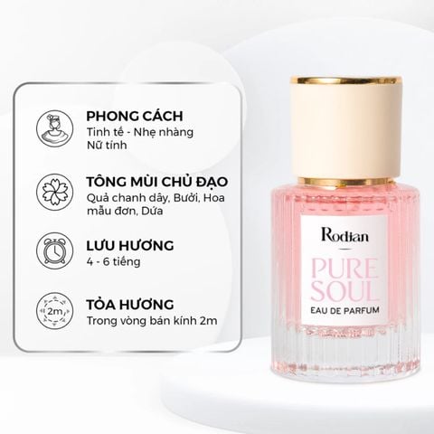 NƯỚC HOA NỮ RODIAN PURE SOUL