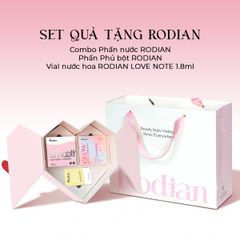 [SET QUÀ TẶNG] Combo Phấn Nước Rodian Glow Fit R01, Phấn Phủ Bột Rodian Smooth Feathery Powder 01 và 01 Vial Nước Hoa Rodian Love Note 1.8ml