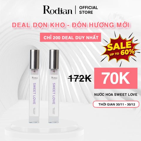 [DEAL DỌN KHO - ĐÓN HƯƠNG MỚI] NƯỚC HOA NỮ RODIAN SWEET LOVE