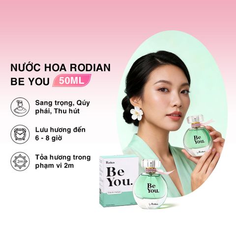 [Set quà tặng] Combo 2 chai nước hoa Be You 50ml và Soft Day 10ml nhà Rodian