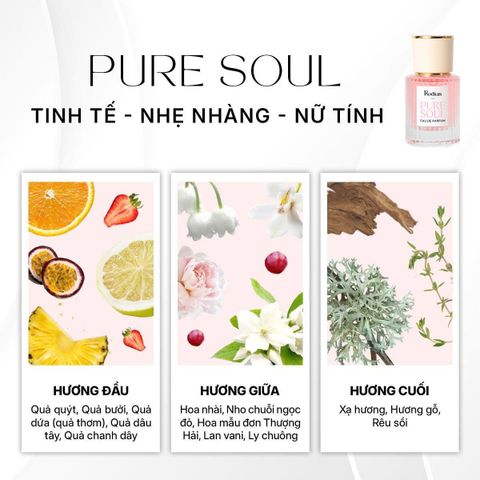 NƯỚC HOA NỮ RODIAN PURE SOUL