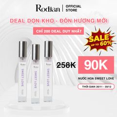 [DEAL DỌN KHO - ĐÓN HƯƠNG MỚI] NƯỚC HOA NỮ RODIAN SWEET LOVE