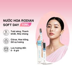[Set quà tặng] Combo 2 chai nước hoa Love Note 30ml và Soft Day 10ml nhà Rodian
