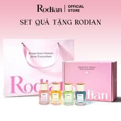 [Set quà tặng doanh nghiệp] Combo 4 chai nước hoa Pure Soul, Soft Day, Love Note, Matcha Tea dung tích 30ml nhà Rodian