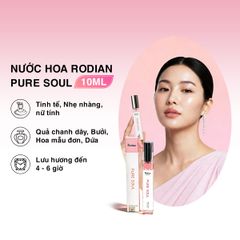 [Set quà tặng] Combo 2 chai nước hoa In Love 50ml và Pure Soul 10ml nhà Rodian