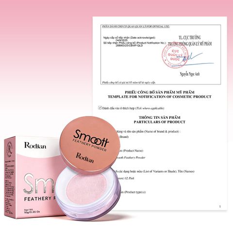 [SET QUÀ TẶNG] Combo Phấn Nước Rodian Glow Fit R01, Phấn Phủ Bột Rodian Smooth Feathery Powder 01 và 01 Vial Nước Hoa Rodian Love Note 1.8ml