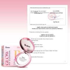 [SET QUÀ TẶNG] Combo Phấn Nước Rodian Glow Fit R01, Xịt Khóa Nền RODIAN LIGHT - MIST SETTING SPRAY Soft matte loại 80ml và Nước Hoa Rodian Pure Soul 30ml