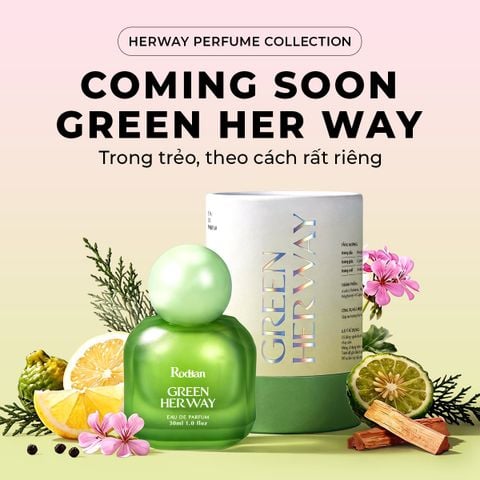 [Pre-Order] NƯỚC HOA NỮ RODIAN GREEN HER WAY