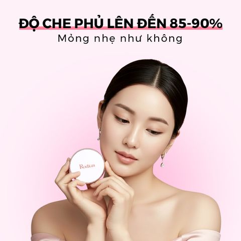 PHẤN NƯỚC RODIAN GLOW FIT CUSHION CHE PHỦ HOÀN HẢO, MỎNG NHẸ VÀ CHỐNG NẮNG SPF50+/PA++++
