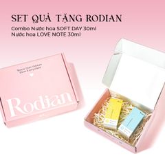 [Set quà tặng] Combo 2 chai nước hoa Soft Day, Love Note dung tích 30ml nhà Rodian