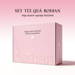 Hộp Quà Doanh Nghiệp mix combo và Túi quà tặng Rodian kèm rơm
