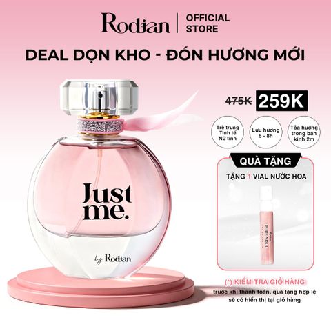 [DEAL DỌN KHO - ĐÓN HƯƠNG MỚI] NƯỚC HOA NỮ RODIAN JUST ME