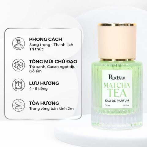 NƯỚC HOA NỮ RODIAN MATCHA TEA