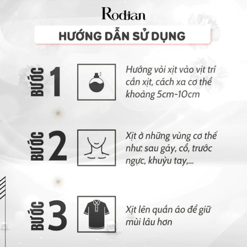 [DEAL DỌN KHO - ĐÓN HƯƠNG MỚI] NƯỚC HOA NỮ RODIAN SWEET LOVE