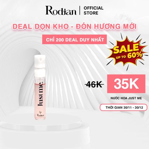 [DEAL DỌN KHO - ĐÓN HƯƠNG MỚI] NƯỚC HOA NỮ RODIAN JUST ME