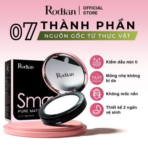 PHẤN PHỦ NÉN RODIAN SMOOTH PURE MATTE POWDER