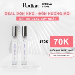 [DEAL DỌN KHO - ĐÓN HƯƠNG MỚI] NƯỚC HOA NỮ RODIAN SWEET LOVE