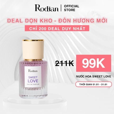 [DEAL DỌN KHO - ĐÓN HƯƠNG MỚI] NƯỚC HOA NỮ RODIAN SWEET LOVE