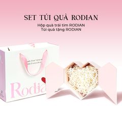 Hộp quà trái tim mix combo và Túi quà tặng Rodian