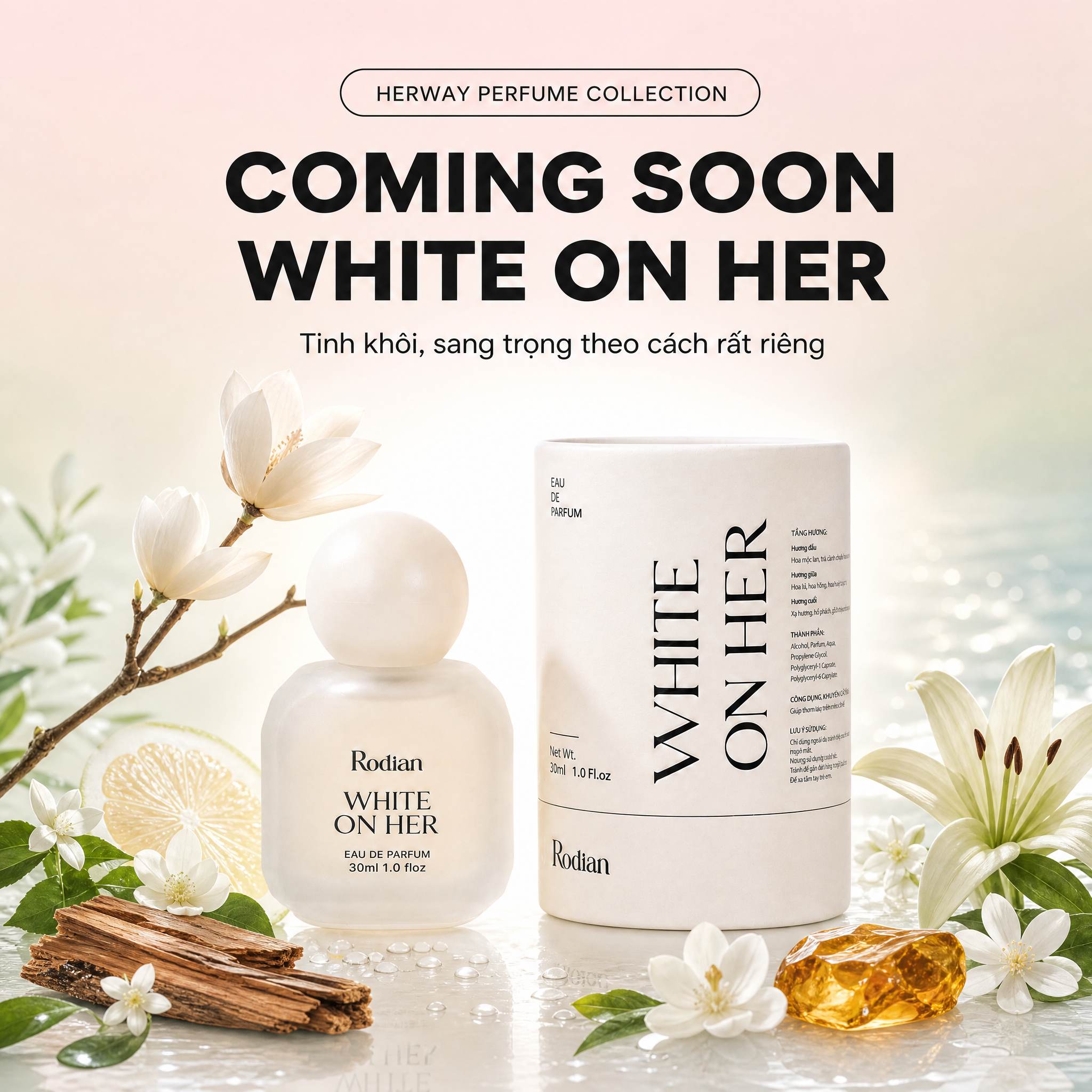 [Pre-Order] NƯỚC HOA NỮ RODIAN WHITE ON HER